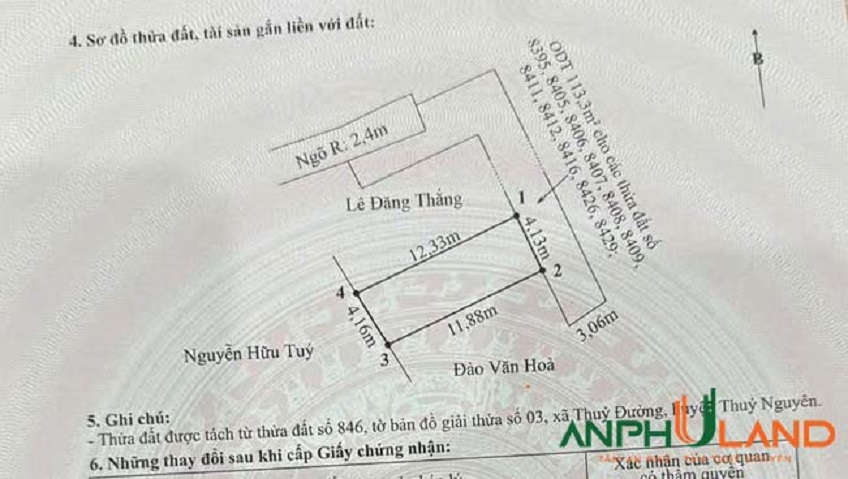  Bán căn nhà phố cao cấp đã hoàn thiện tại TDP Đông, phường Thủy Nguyên, TP Hải Phòng