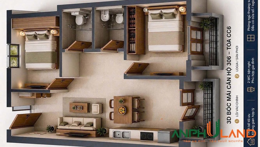 NOXH Hoàng Huy New City: Kết nối trực tiếp Trung tâm Hành chính TP Hải Phòng