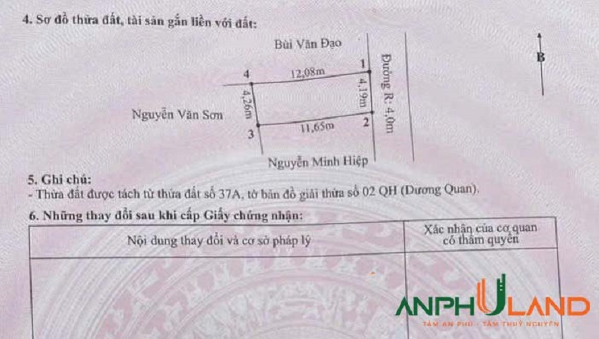Chủ cần tiền bán gấp 1 lô đất đẹp tại phường Thuỷ Nguyên (Dương Quan), TP Hải Phòng