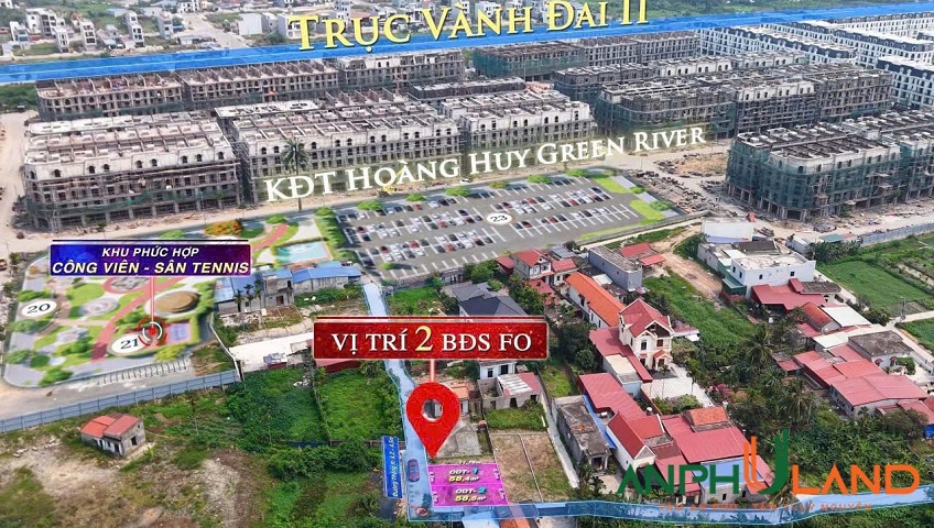 Bán 2 lô đất hàng hiếm tại phường Thuỷ Nguyên (Hoa Động), TP Hải Phòng