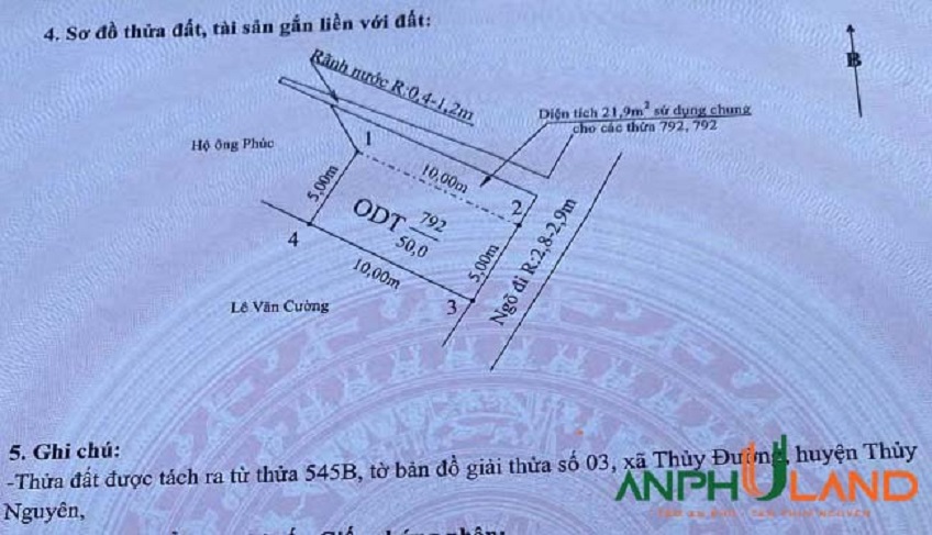 Chính chủ gửi bán lô góc phường Thuỷ Nguyên (Thuỷ Sơn), TP Hải Phòng