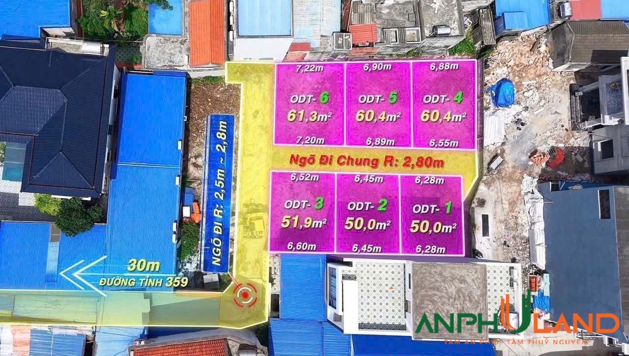 Chào bán lô đất đẹp sẵn bìa tại TDP Quán, phường Thuỷ Nguyên (Thuỷ Đường), TP Hải Phòng