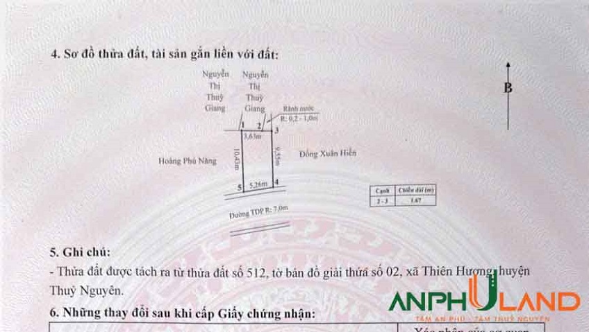 Hàng hiếm - 2 lô mặt đường trục chính chim trời Phường Thiên Hương, TP Hải Phòng
