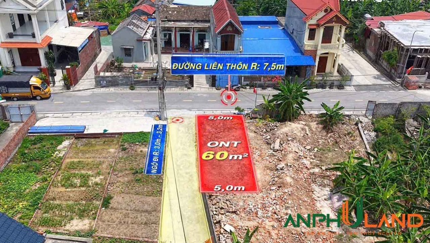 Chào bán lô góc mặt đường Phường Lê Ích Mộc (xã Cao Nhân), TP Hải Phòng