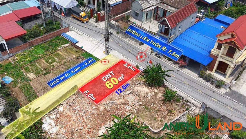 Chào bán lô góc mặt đường Phường Lê Ích Mộc (xã Cao Nhân), TP Hải Phòng