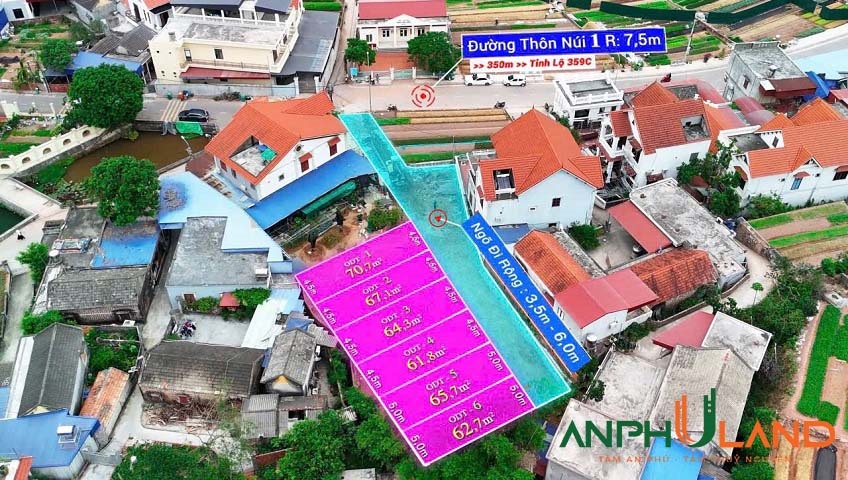 Bán lô đất TDP Núi 1, phường Thuỷ Nguyên (Thuỷ Đường), TP Hải Phòng