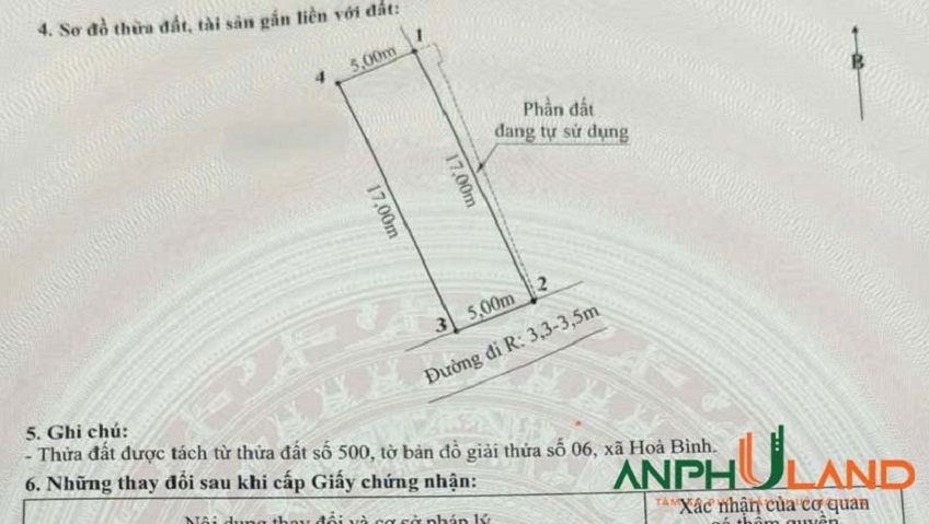 Bán lô đất đẹp ngay sát dự án Vlasta Thuỷ Nguyên, phường Hoà Bình, TP Hải Phòng