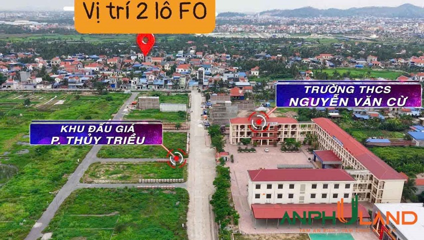 Chào bán bộ sản phẩm 02 lô Phường Hòa Bình (xã Thủy Triều), TP Hải Phòng