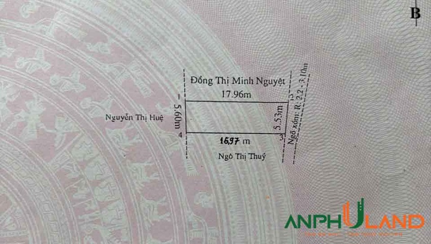 Bán lô đất canh khu đấu giá TDP Bái Trong, Phường Thủy Nguyên (xã Hoa Động), TP Hải Phòng