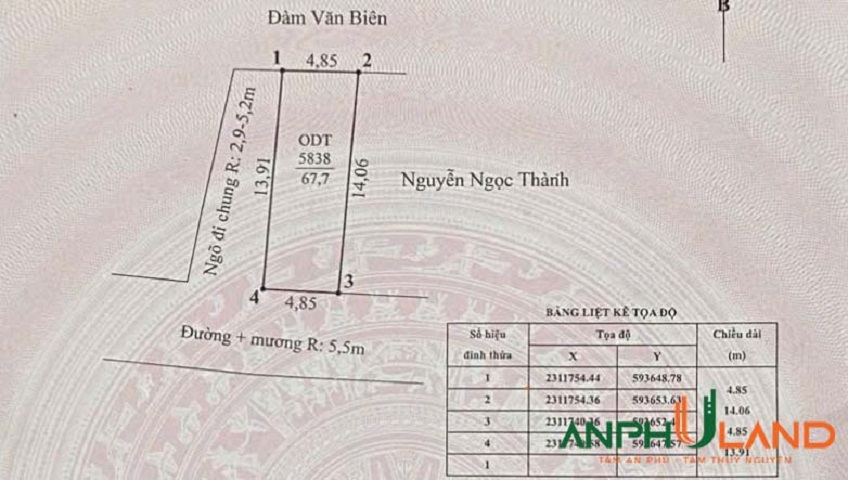 Bán lô góc TDP Sú, phường Thiên Hương (Lâm Động), TP Hải Phòng