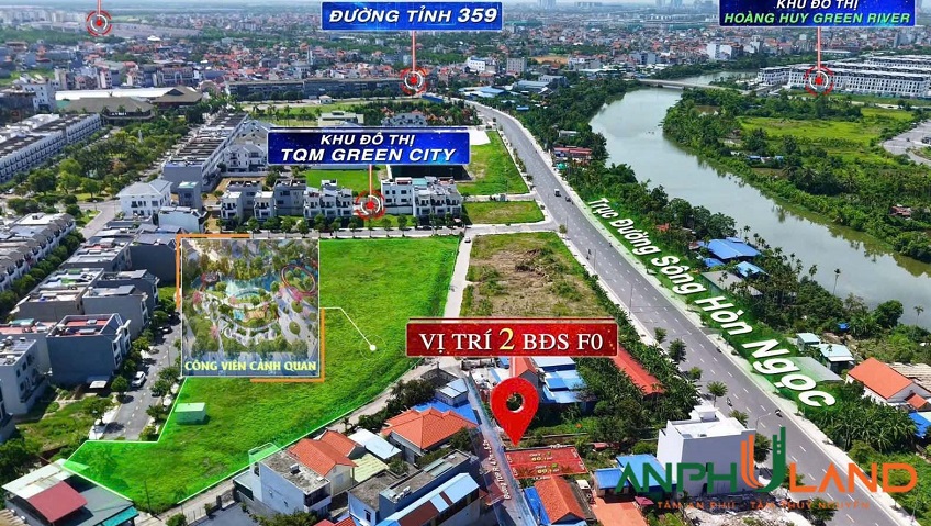 Bán 2 lô F0 mặt đường TDP Thuỷ Sơn 4, phường Thuỷ Nguyên, TP Hải Phòng