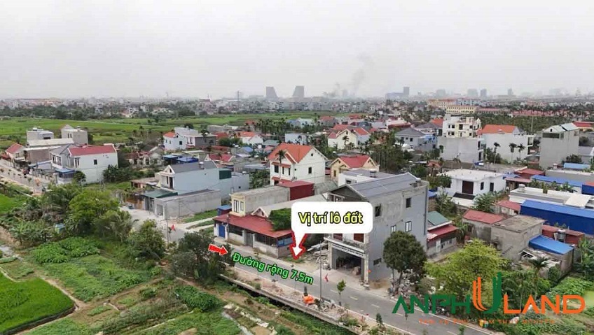 Cần bán lô đất nền đối diện dự án Doji Phường Thủy Nguyên (xã Hoa Động), TP Hải Phòng