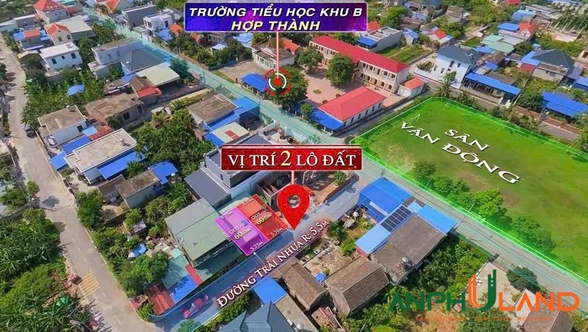 Mở bán 2 lô F0 phường Lê Ích Mộc (Hợp Thành), TP Hải Phòng