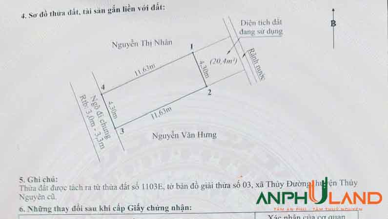Bán đất trung tâm ngay cạnh TĐC Khuỷnh, Phường Thủy Nguyên, TP Hải Phòng