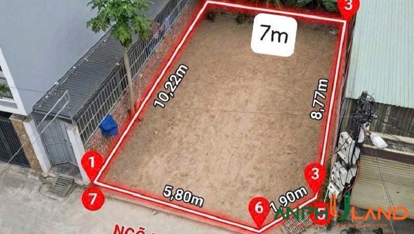 Chào bán lô đất tại TDP Đông, phường Thiên Hương, TP Hải Phòng