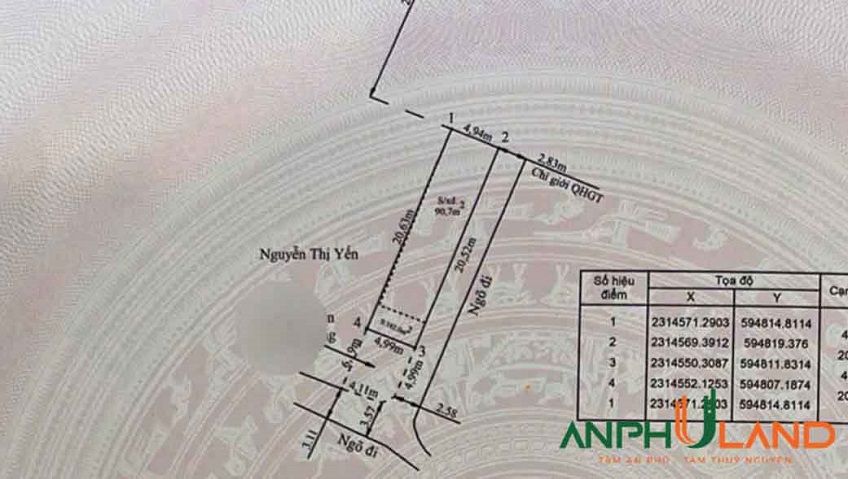 Chuyển nhượng lô đất 2 mặt tiền 102m2 tại Phường Thủy Nguyên, TP Hải Phòng