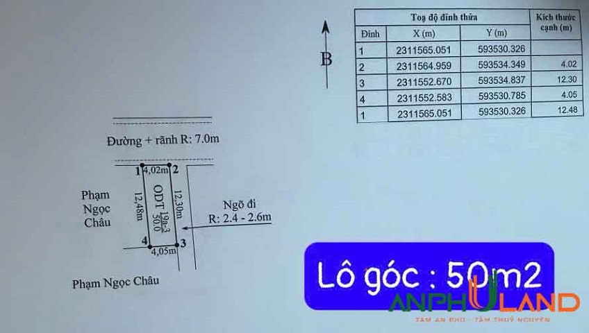 Cần bán lô góc cực đẹp tại Phường Thiên Hương (xã Lâm Động), TP Hải Phòng