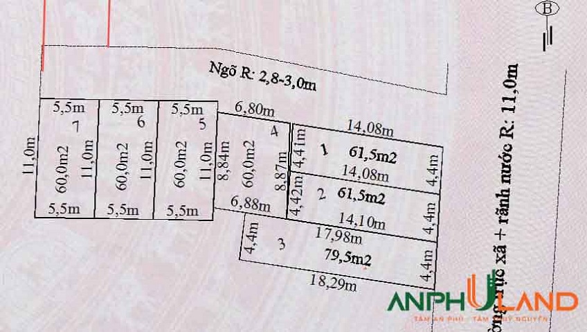 Chính chủ chào bán lô đất 62m2 vuông vắn tại Phường Lê Ích Mộc (xã Cao Nhân), TP Hải Phòng