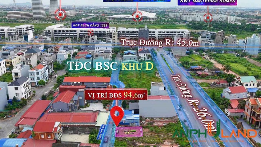 Bán đất 94.6m2 đất đẹp hiếm tại Phường Thủy Nguyên (xã Dương Quan), TP Hải Phòng