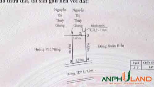 Chủ cần bán nhanh lô đất giá tốt tại thời điểm này Phường Thiên Hương, TP Hải Phòng