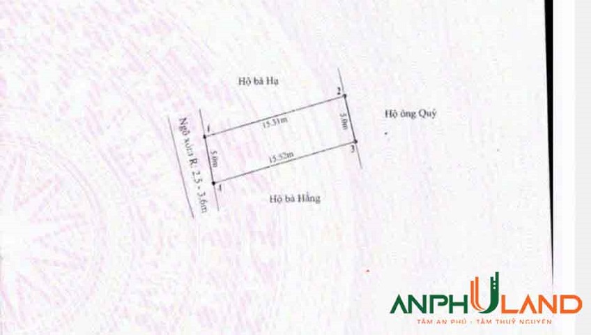 Chào bán lô đất đẹp tại Phường Thủy Nguyên (xã Dương Quan), TP Hải Phòng
