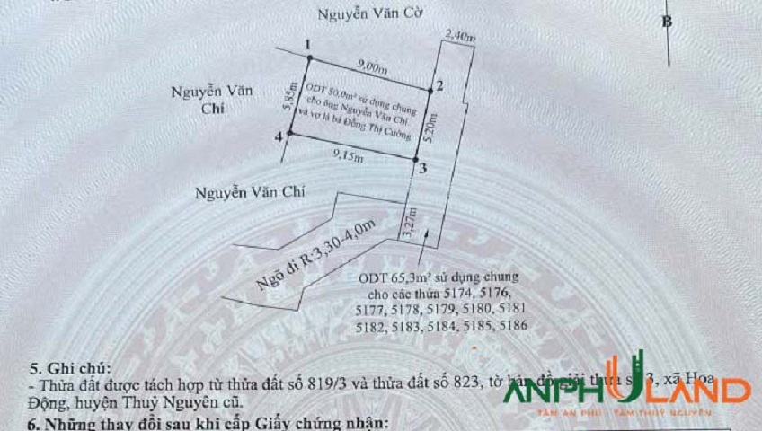 Bán 2 lô đất liền nhau ngay công viên Bái Trong, phường Thuỷ Nguyên, TP Hải Phòng