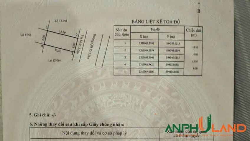 Cần bán lô đất đẹp đấu giá TDP Bái Trong, Phường Thủy Nguyên, TP Hải Phòng