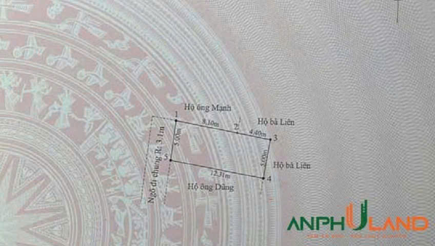 Bán lô đất đối diện sân bóng Phường Thiên Hương (xã Lâm Động), TP Hải Phòng