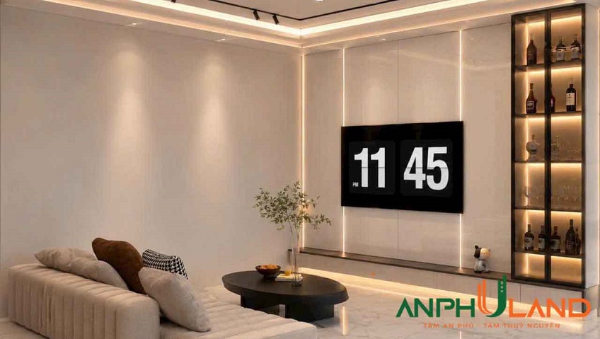 Căn nhà độc lập 3,5 tầng phong cách sang trọng hiện đại tại trung tâm P. Thiên Hương 