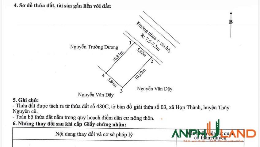 Chính chủ gửi bán 02 lô F0 liền kề tại TDP 2, Phường Lê Ích Mộc (xã Hợp Thành), TP Hải Phòng