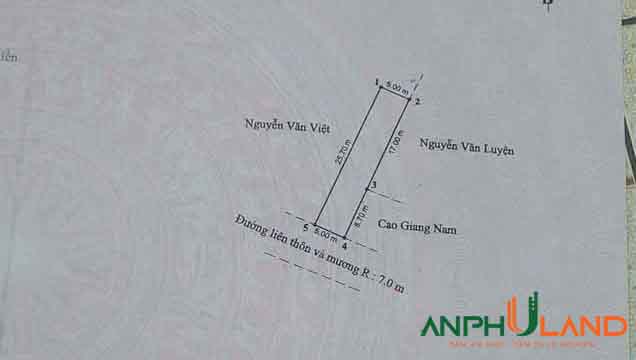 Cần bán lô đất 128m2 tại Phường Hòa Bình (xã Trung Hà cũ), TP Hải Phòng