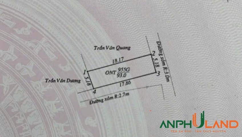 Bán lô góc 2 mặt tiền tại phường Bạch Đằng (Ngũ Lão), TP Hải Phòng