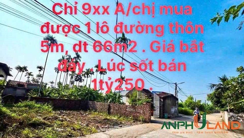 Chỉ với tài chính 1 tỷ, săn ngay lô đất giá rẻ tại Phường Thủy Nguyên (xã Lưu Kiếm), TP Hải Phòng