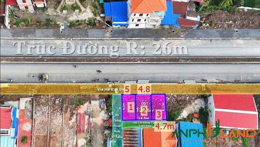 Cần bán lô đất mặt đường 26m nối khu D và C Bắc Sông Cấm, Phường Thủy Nguyên, TP Hải Phòng