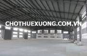 Cho thuê nhà xưởng tại Hải Dương Quán Gỏi, Bình Giang DT 2210m2 giá rẻ 