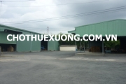 Cho thuê xưởng trong Cụm công nghiệp Ba Hàng, TP Hải Dương giá chỉ 40K/m2 