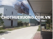 Cho thuê nhà xưởng mới xây tại thành phố Hải Dương DT 1220m2