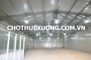 Cho thuê kho xưởng tại KCN Bình Xuyên, Vĩnh Phúc giá tốt  DT 300m2 