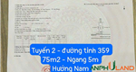 Bán lô đất đẹp tuyến 2 TL359 phường Dương Quan (xã Tân Dương), TP Thuỷ Nguyên, Hải Phòng