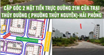 Cần bán cặp lô góc hai mặt tiền, khu Cửa Trại, P. Thủy Nguyên ( xã Thủy Đường), TP Hải Phòng