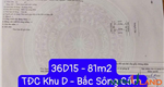  Bán lô đất đẹp khu D TĐC Bắc Sông Cấm, Phường Thủy Nguyên ( xã Dương Quan), TP Hải Phòng