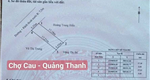 Cần bán lô đất ngay cạnh chợ Cau, Phường Lê Ích Mộc ( xã Quảng Thanh), TP Hải Phòng