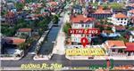 Chỉ từ 6 tỷ xxx triệu, sở hữu được lô đất mặt đường ngã tư, trục 26m trung tâm BSC P. Thủy Nguyên