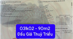 Bán lô đất đẹp khu đấu giá Thuỷ Triều, phường Hoà Bình, TP Hải Phòng