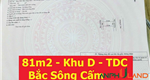 Cần bán lô đất khu D, TĐC Bắc Sông Cấm phường Thủy Nguyên, TP Hải Phòng