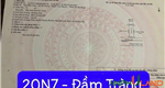 Cần bán lô đất khu Đầm Tràng, Phường Thủy Nguyên ( xã Tân Dương), TP Hải Phòng