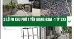 Cần bán lô đất trung tâm khu phố 1 Yên Giang, Phường Quảng Yên, Quảng Ninh