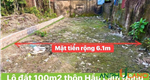 Bán lô đất 100m² - Ngay dự án ĐH Hàng Hải 2, phường Thiên Hương (Lâm Động), TP Hải Phòng