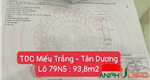 Cần bán đất khu TĐC Miếu Trắng, Phường Thủy Nguyên (xã Tân Dương), TP Hải Phòng