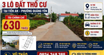 Chính chủ gửi bán 3 lô đất thổ cư tại Tiền An, Phường Quảng Yên, Quảng Ninh